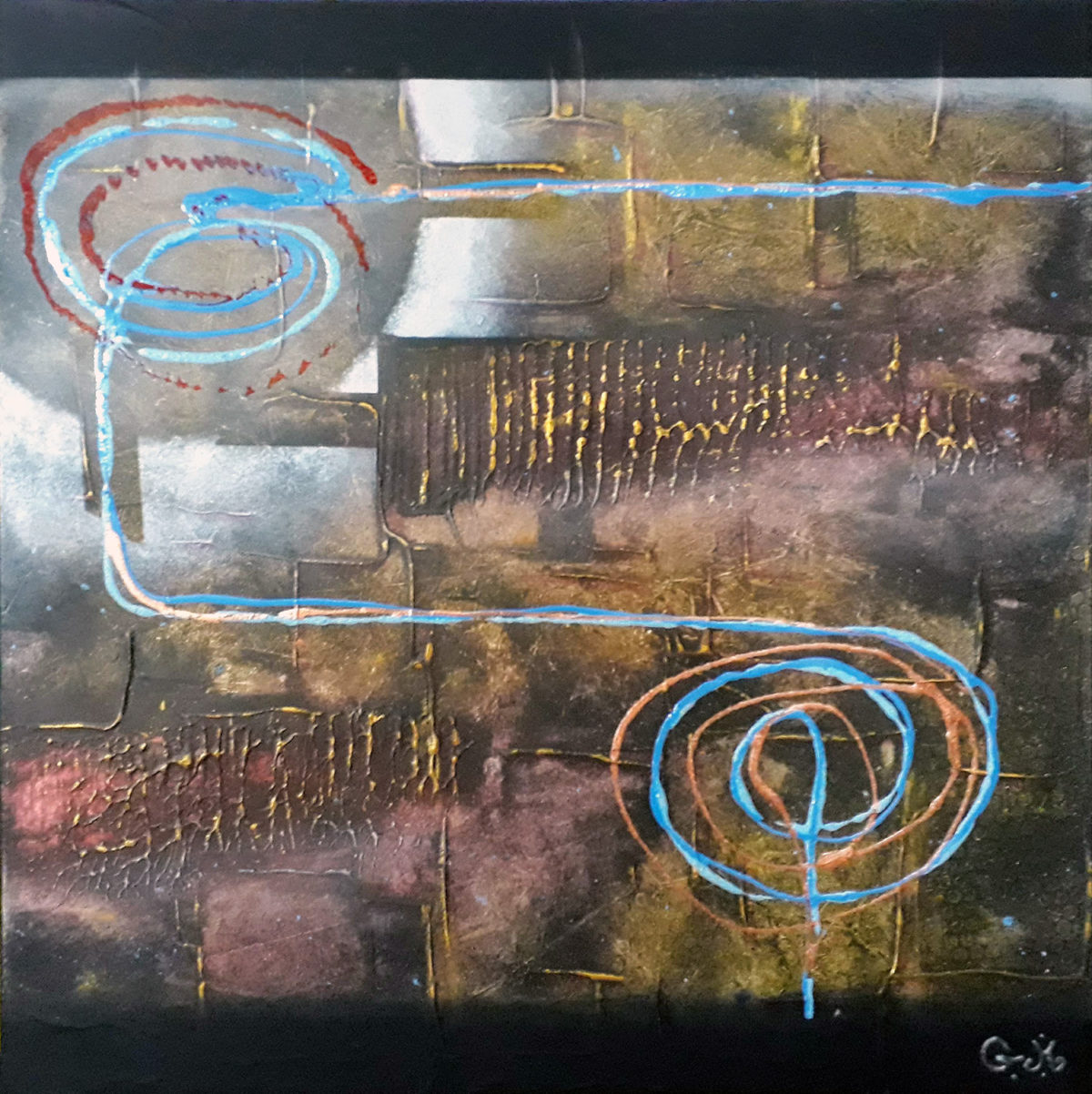 #78 "Ouranos"
Acrylique sur toile, 50x50