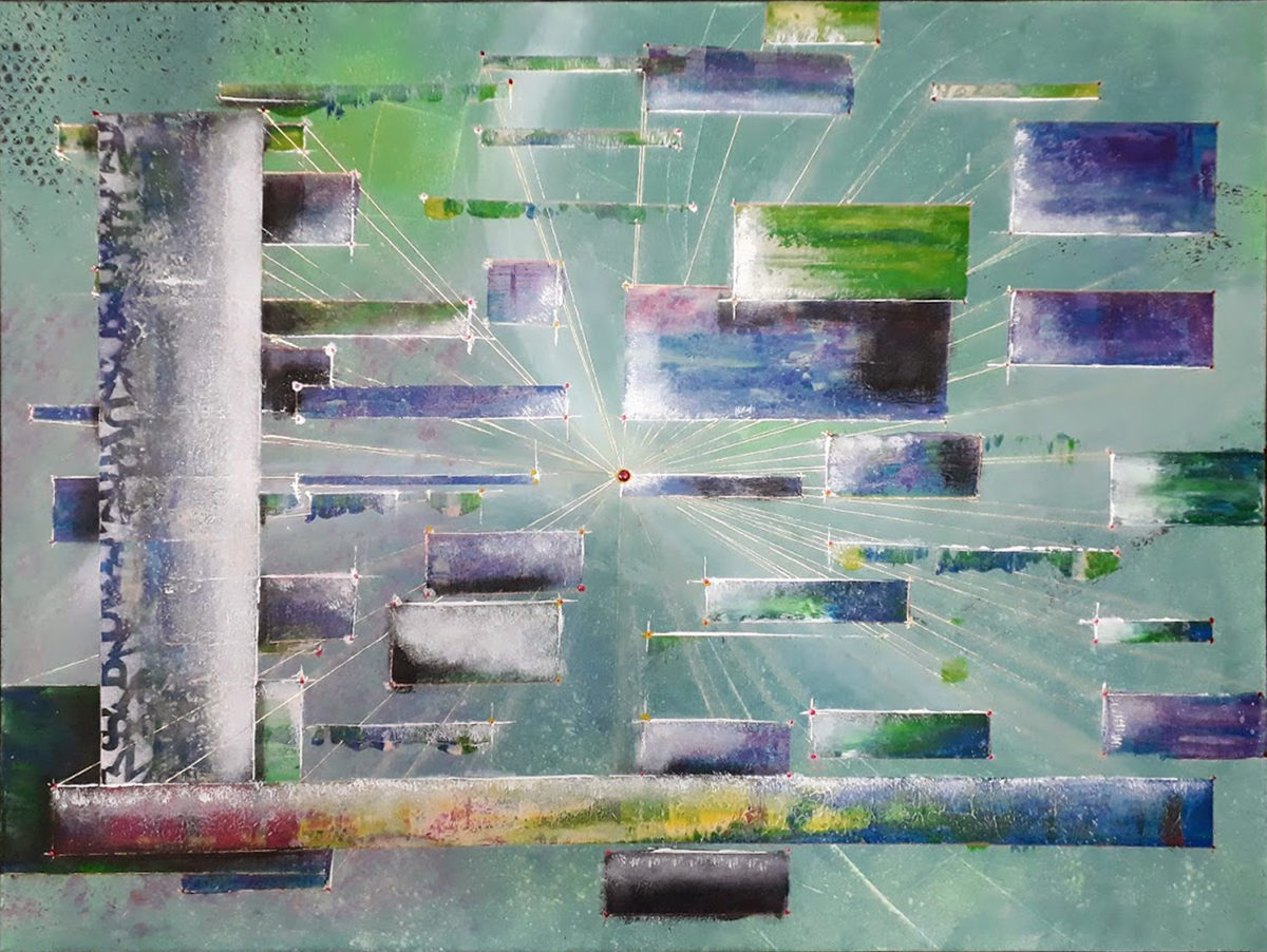 #80 "Dislocation"
Acrylique sur toile, 60x80