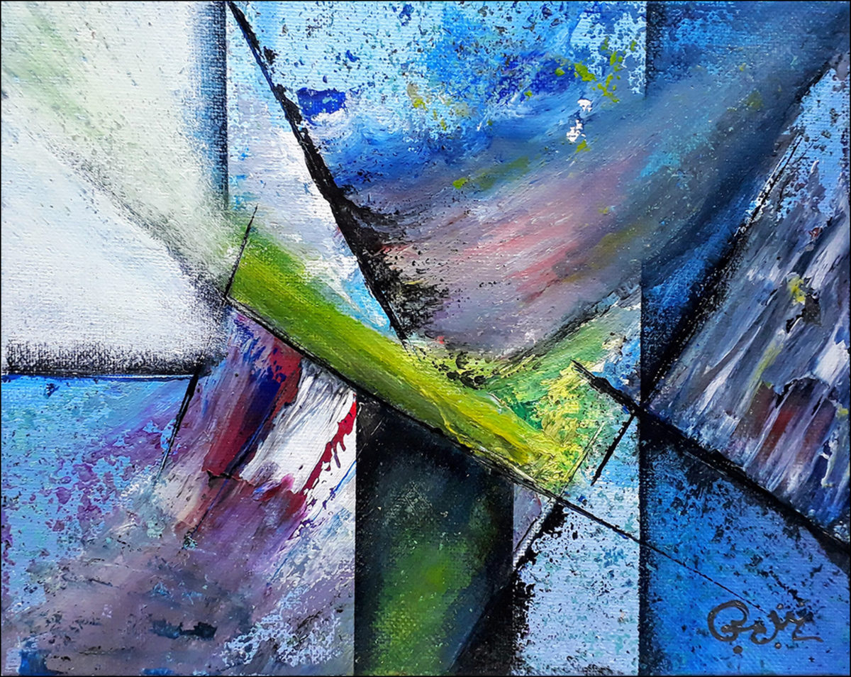 #81 "Onirisme"
Acrylique sur carton toilé, 24x30