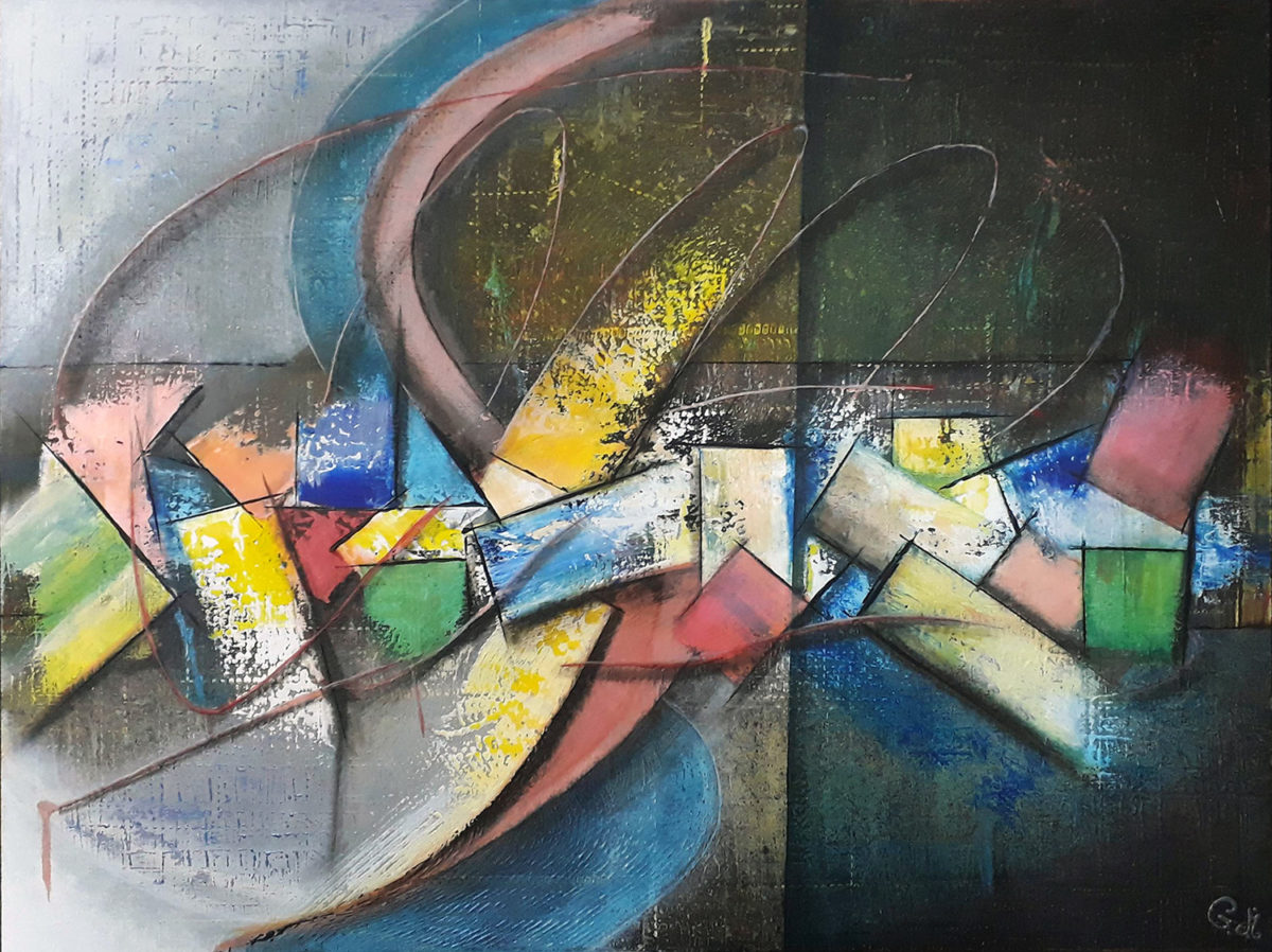 #85 "Cheminements"
Acrylique sur toile, 60x80