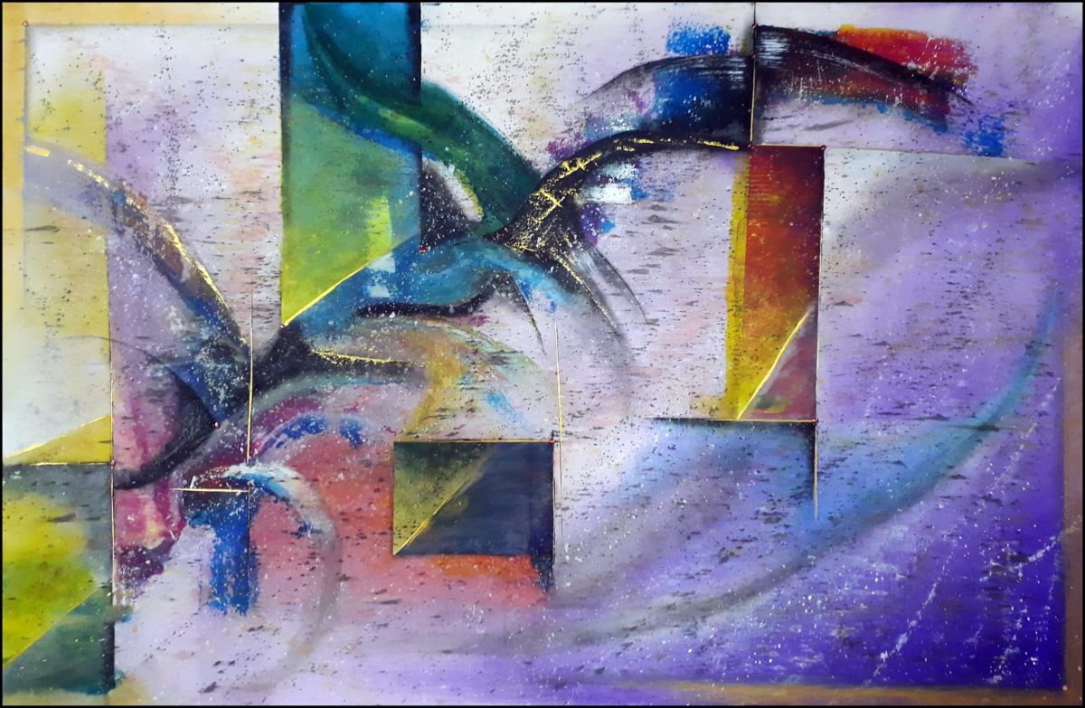 #88 "Assoupie"
Acrylique sur toile, 75x115