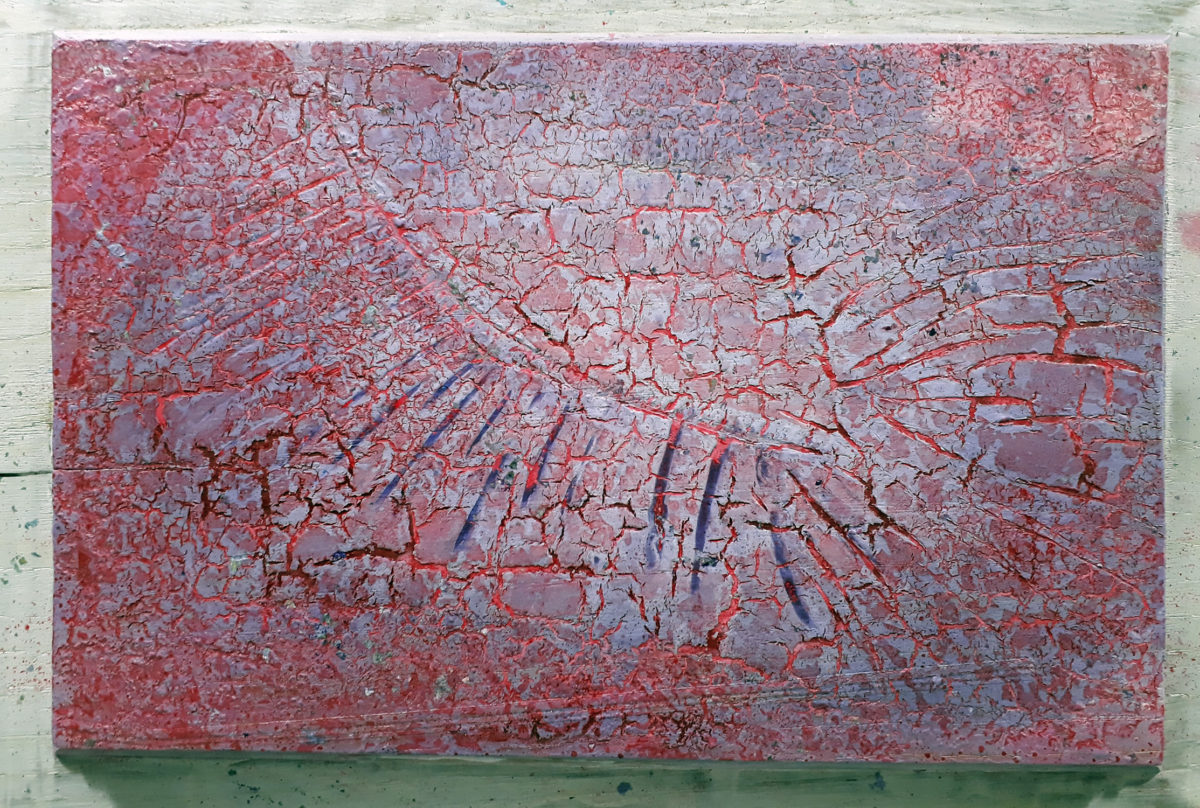 #95 "Fragments"
Acrylique sur panneau de chêne, 30x40