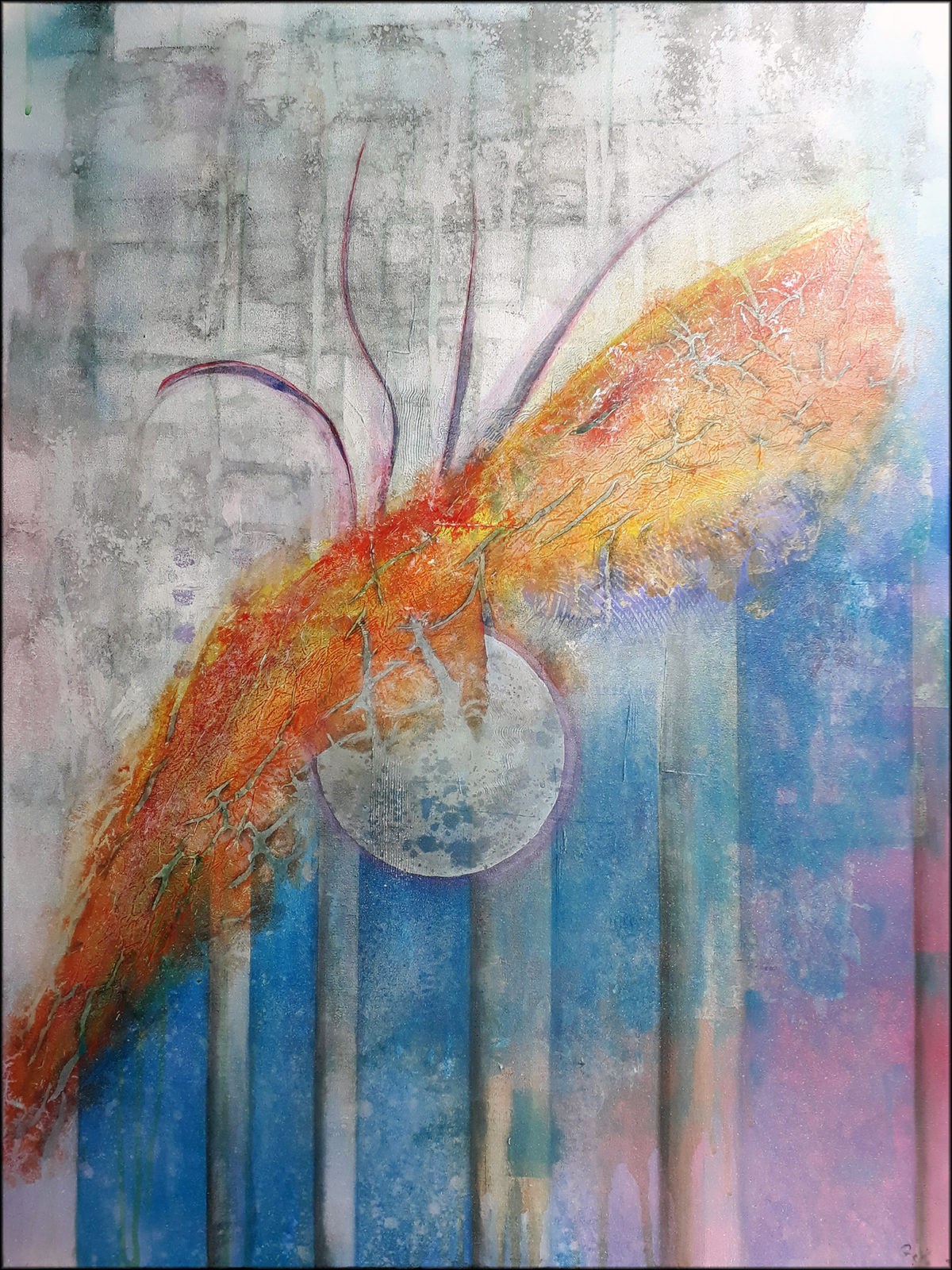 #124 "Tactile"
Acrylique sur toile, 80x60