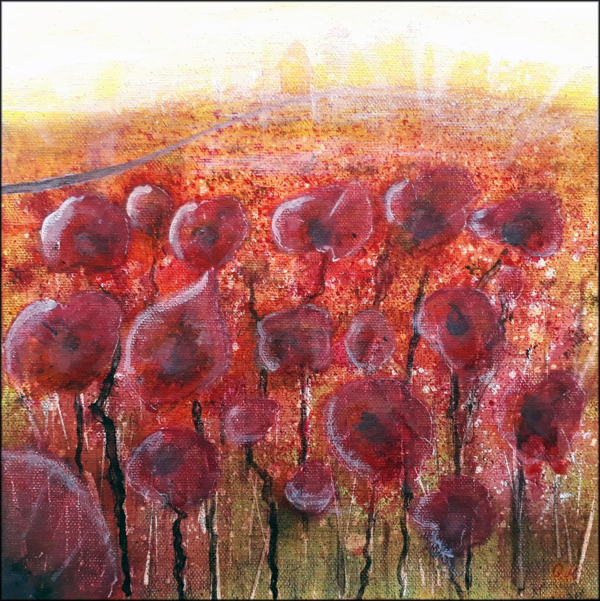 #129 "Morphée"
Acrylique sur toile, 30x30