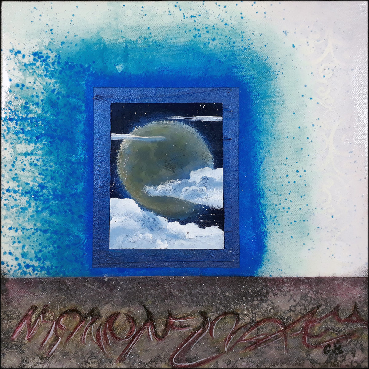 #134 "Derniers mots"
Acrylique sur toile, 30x30 cm