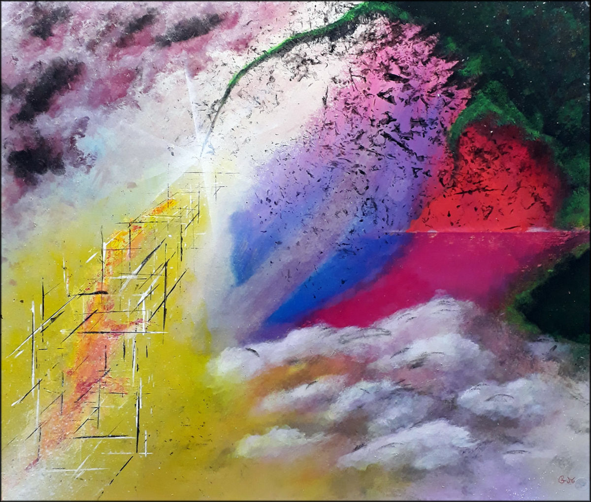 #145 "Iniquité"
Acrylique sur bois, 45 x 53 cm