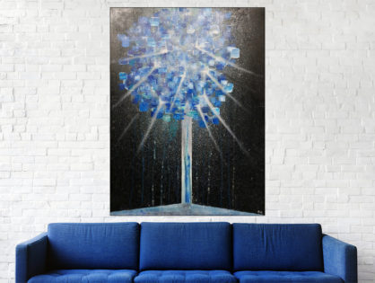 #144 "Joshua's" Acrylique sur toile, 60 x 80 cm