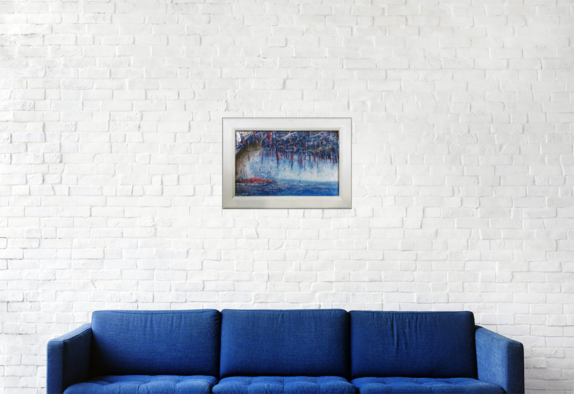 #155 "Sérénité" Acrylique sur toile, 24 x 34 cm