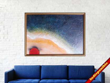 #172 "Breathe" Acrylique sur toile, 50x70 cm